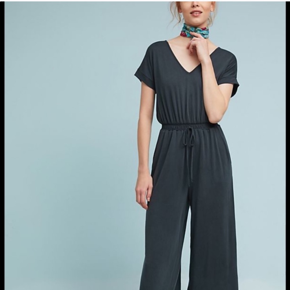 Grey jumpsuit from anthro